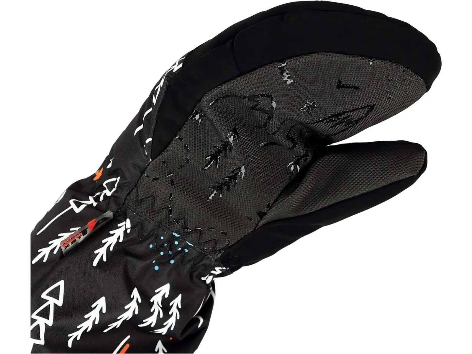 Viking Snoppy children's gloves black