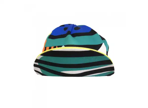 Cinelli DEEP LOVE DIVE cycling cap blue/green/yellow