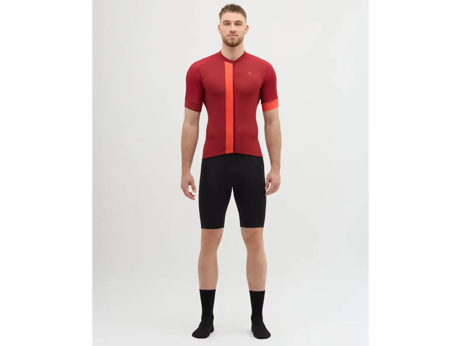Silvini Carnio men's jersey short sleeve Merlot/Ruby