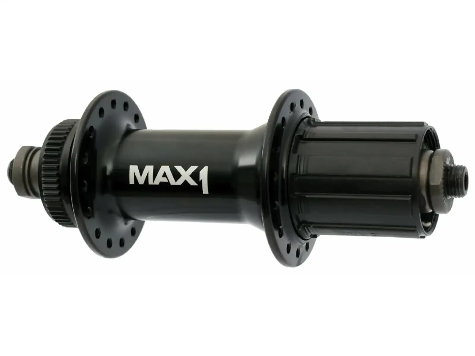 MAX1 Sport Mini Boost CL rear hub 5x141 mm black 32 holes HG9 freehub