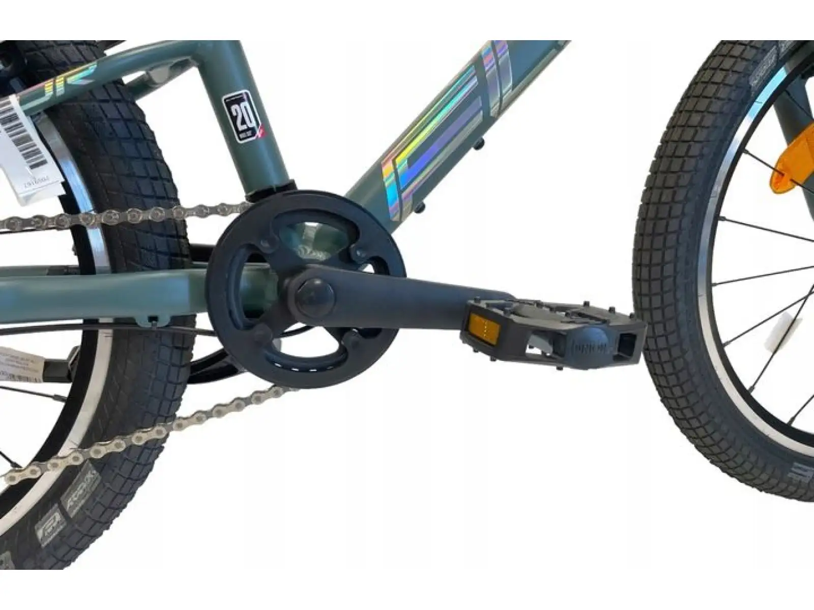 Superior F.L.Y. 20 VB Matte Trooper Green/Hologram Chrome children's mountain bike