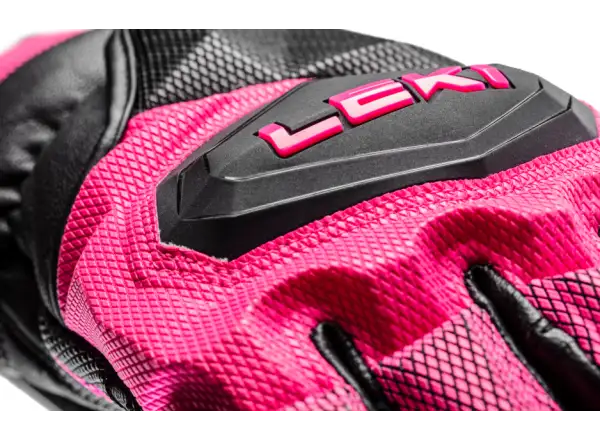 Leki WCR Venom SL 3D women's racing gloves Black-Pink