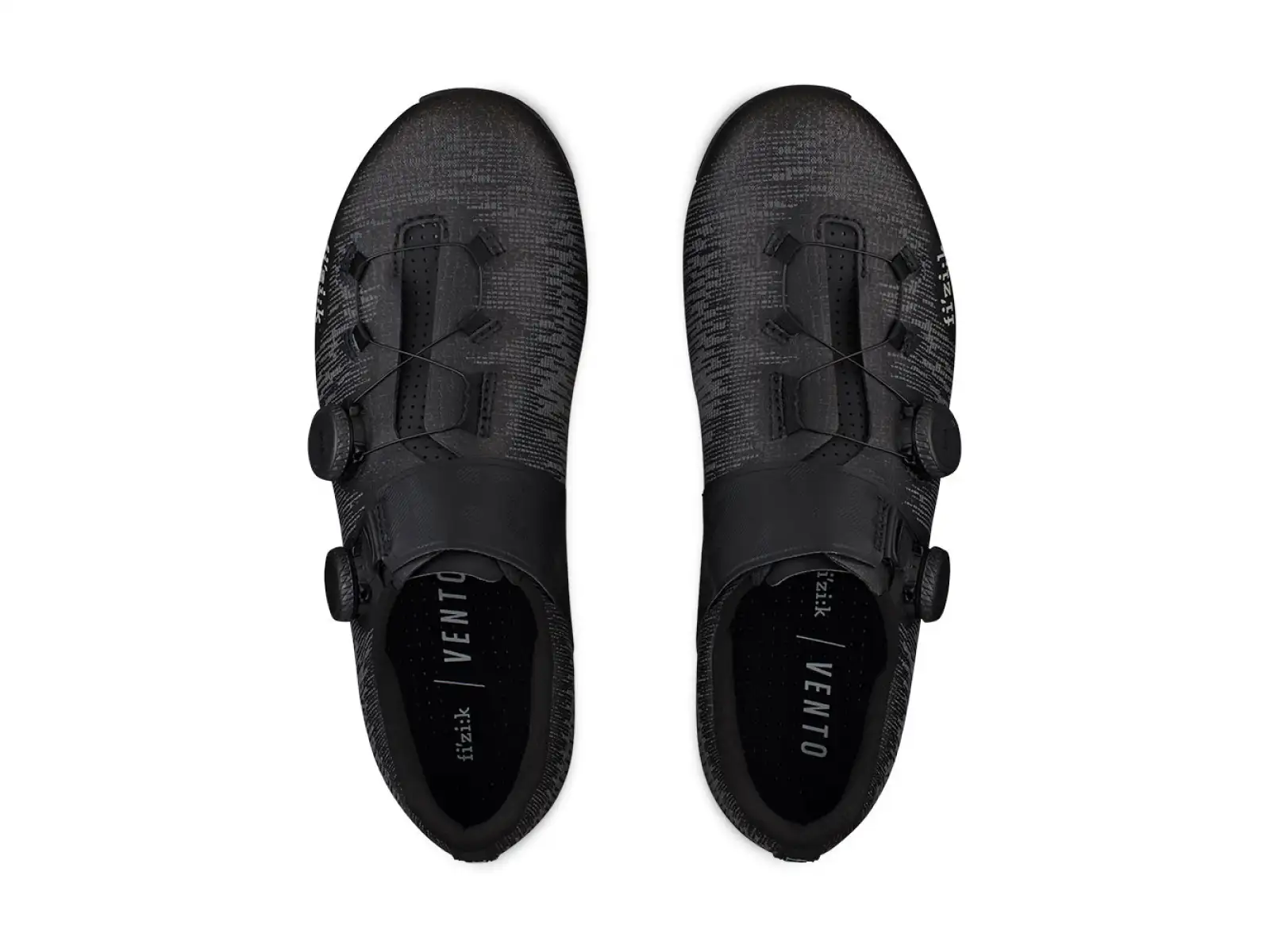 Fizik Vento Infinito Knit Carbon 2 Wide road men's cycling shoes Black/Black