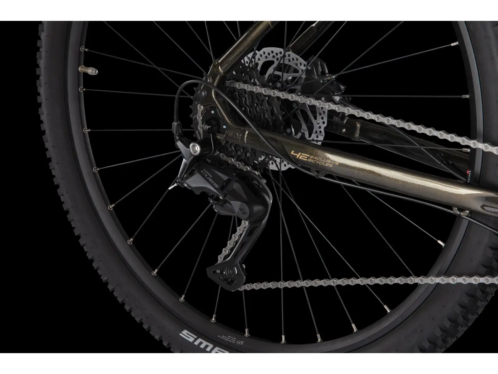4Ever Frontbee XCM 29" mountain bike Gold galaxy