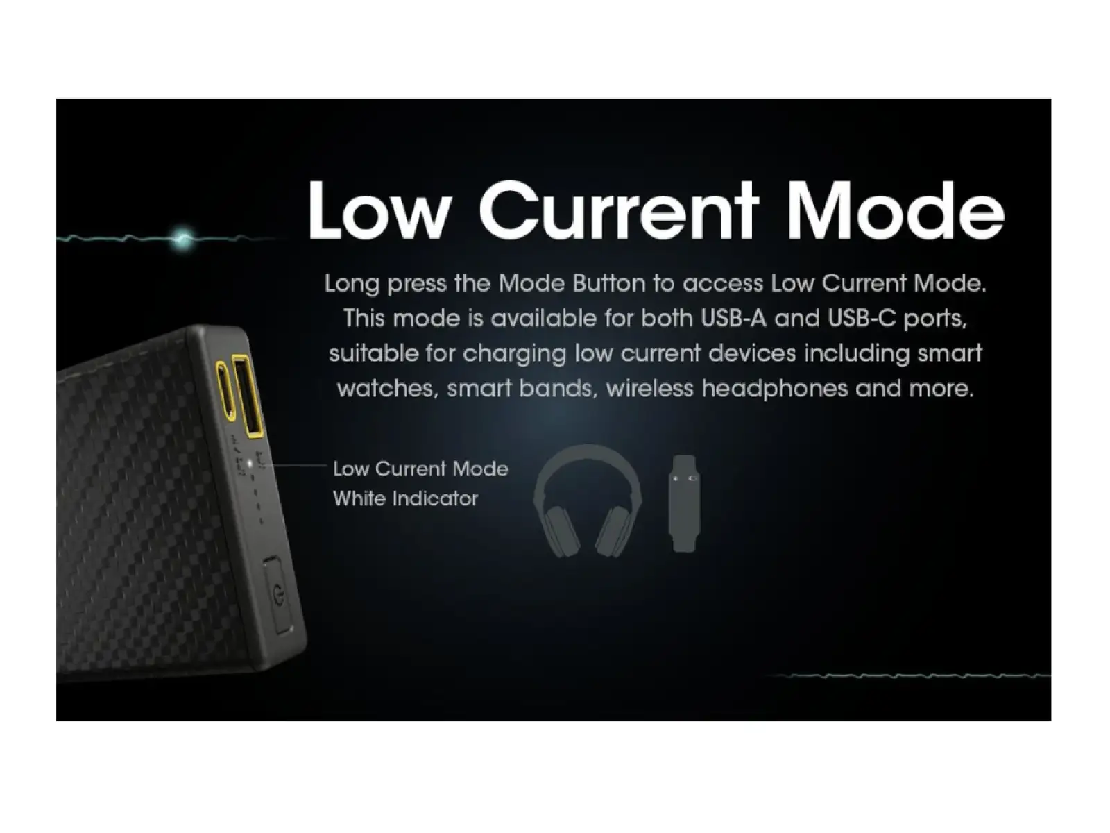 Nitecore High-Performance Power Bank CARBO 20000, USB-C, 20000 mAh