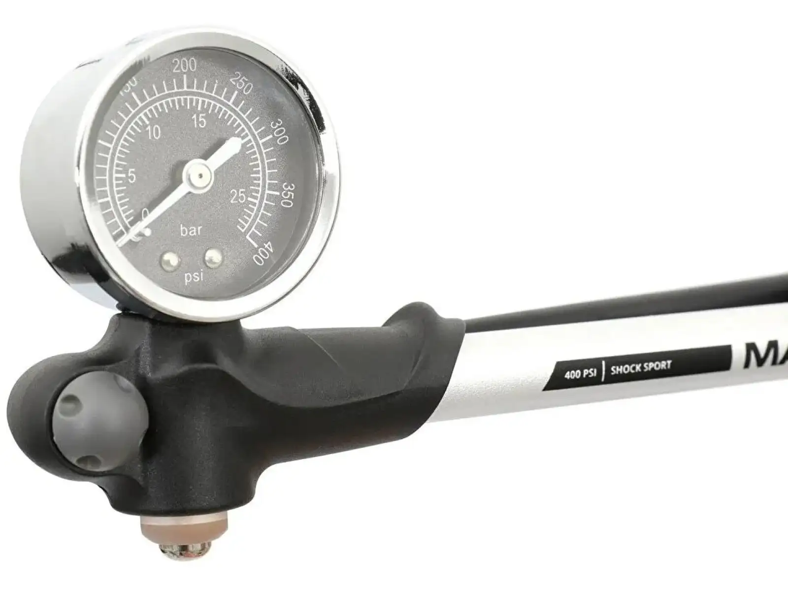 MAX1 Shock Sport 400 PSI pump with gauge