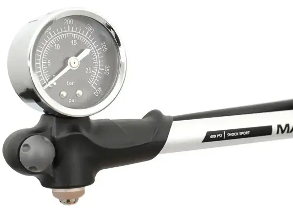 MAX1 Shock Sport 400 PSI pump with gauge