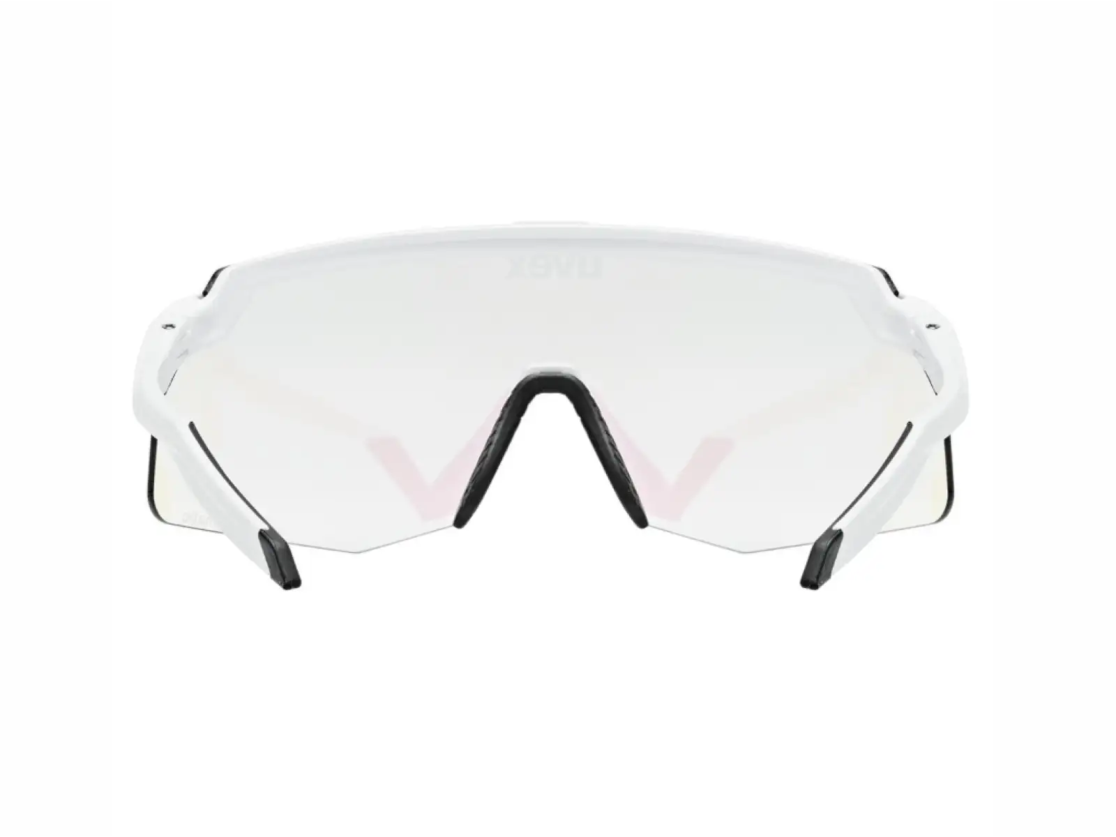 Uvex Pace Stage Variomatic Small glasses White Matt/Mirror Green