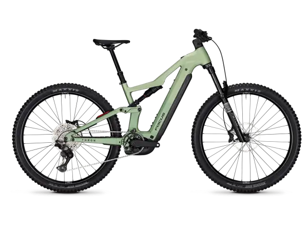 Focus THRON 8 720Wh full-suspension e-bike Mintgrey matt / Artichokegreen matt