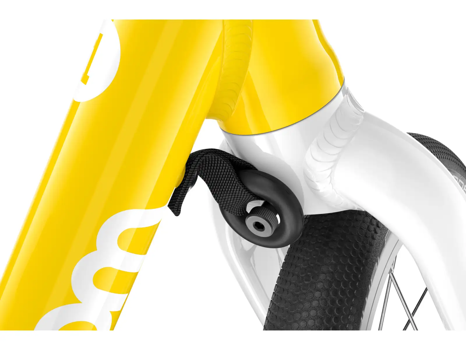 Woom GO 1 Vibrant Yellow 12 children's balance bike