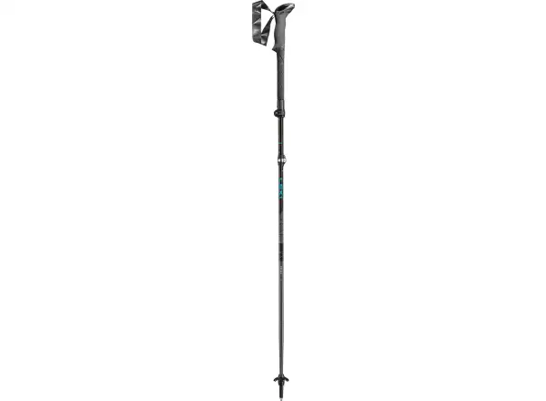 Leki Makalu FX trekking poles Petrol/Black/Silver size 110-130 cm