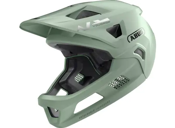 Abus YouDrop FF kids helmet Mist Green