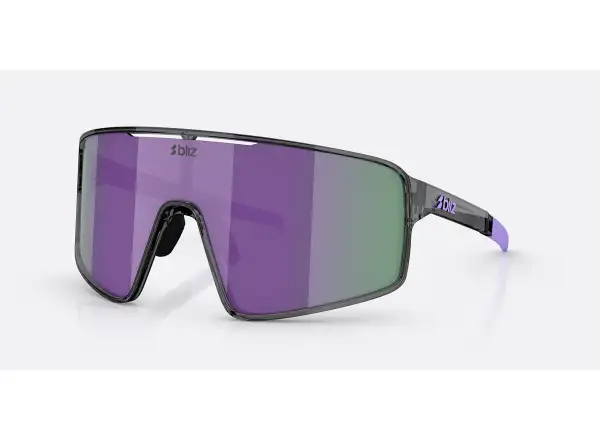 Bliz P001s sunglasses Crystal Black/Grey Purple Multi
