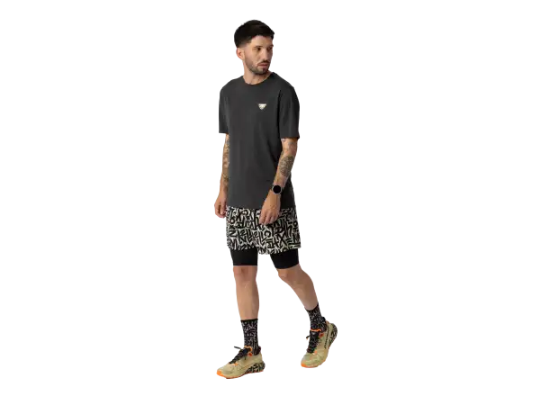 Dynafit Trail men's running T-shirt short sleeve Black Out