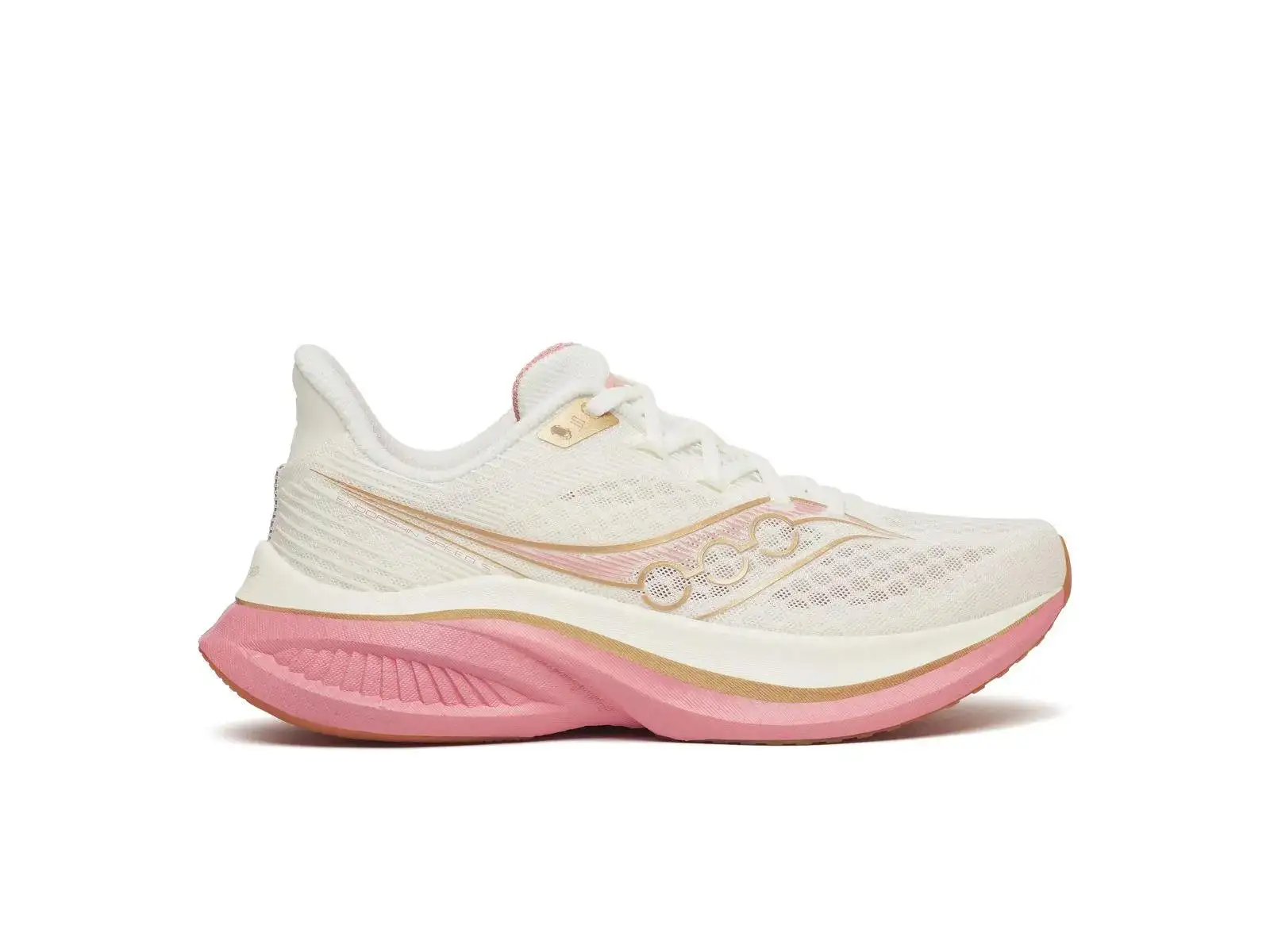 Saucony Endorphin Speed 5 women's running shoes Ivory/Mauve