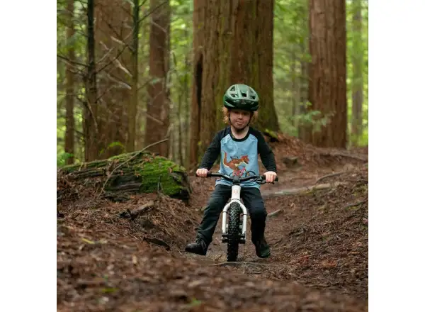 Kids Ride Shotgun Dino Windproof kids jersey long sleeve