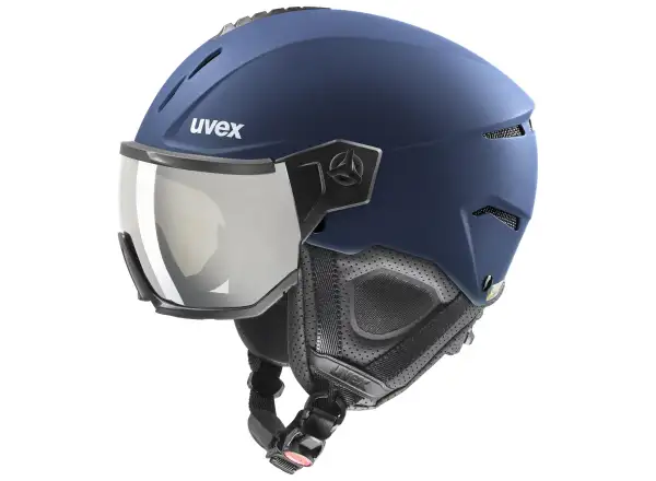 Uvex Instinct Visor ski helmet navy