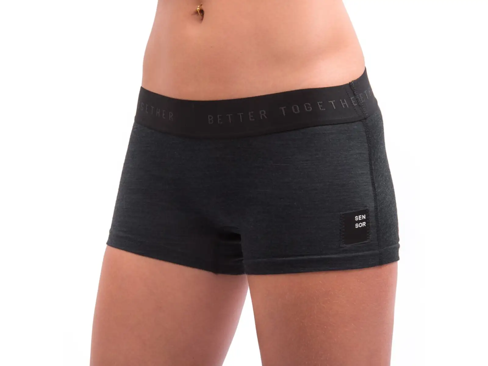 Sensor Merino Cordura women's panties black