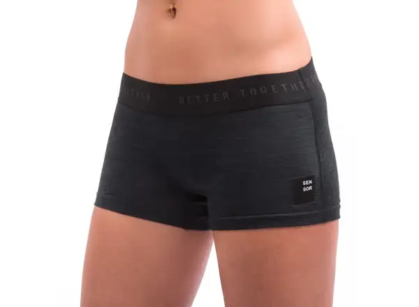 Sensor Merino Cordura women's panties black