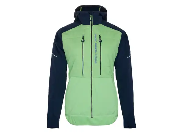 Silvini Asprino women's ski mountaineering jacket Green/Navy