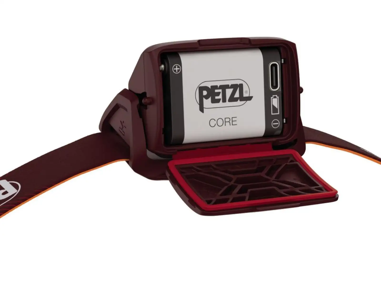 Petzl ACTIK CORE 2025 headlamp red