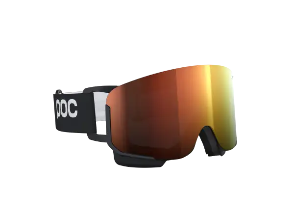 POC Nexal ski goggles Uranium Black/Partly Sunny Orange