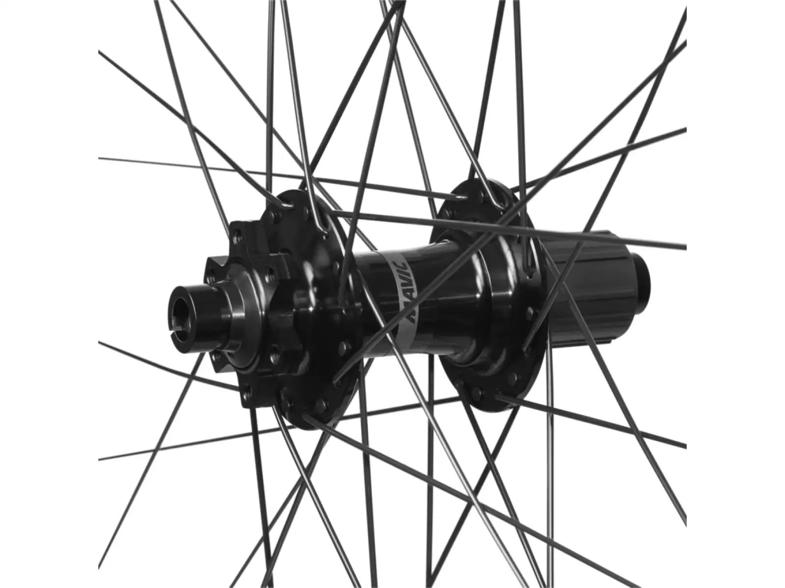 Mavic E-Crossride 1 29" 30mm Boost 6-bolt rear built wheel freehub Shimano HG