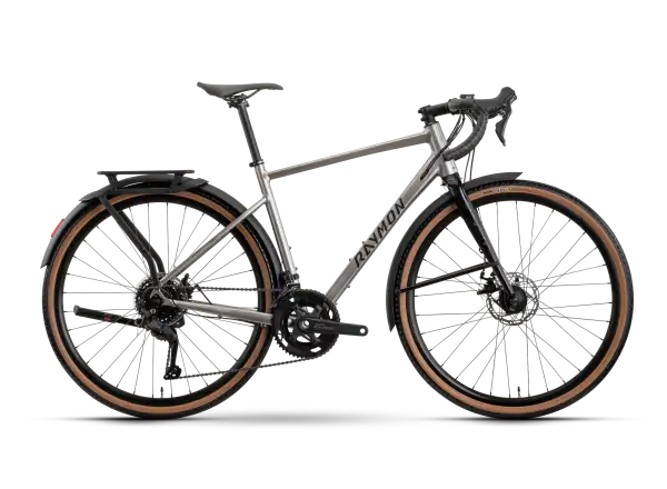 Raymon Territ Pure Street gravel bike Dusty Lilac/Black
