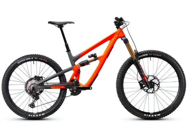 Ibis HD6 XT Di2 full-suspension mountain bike Orange