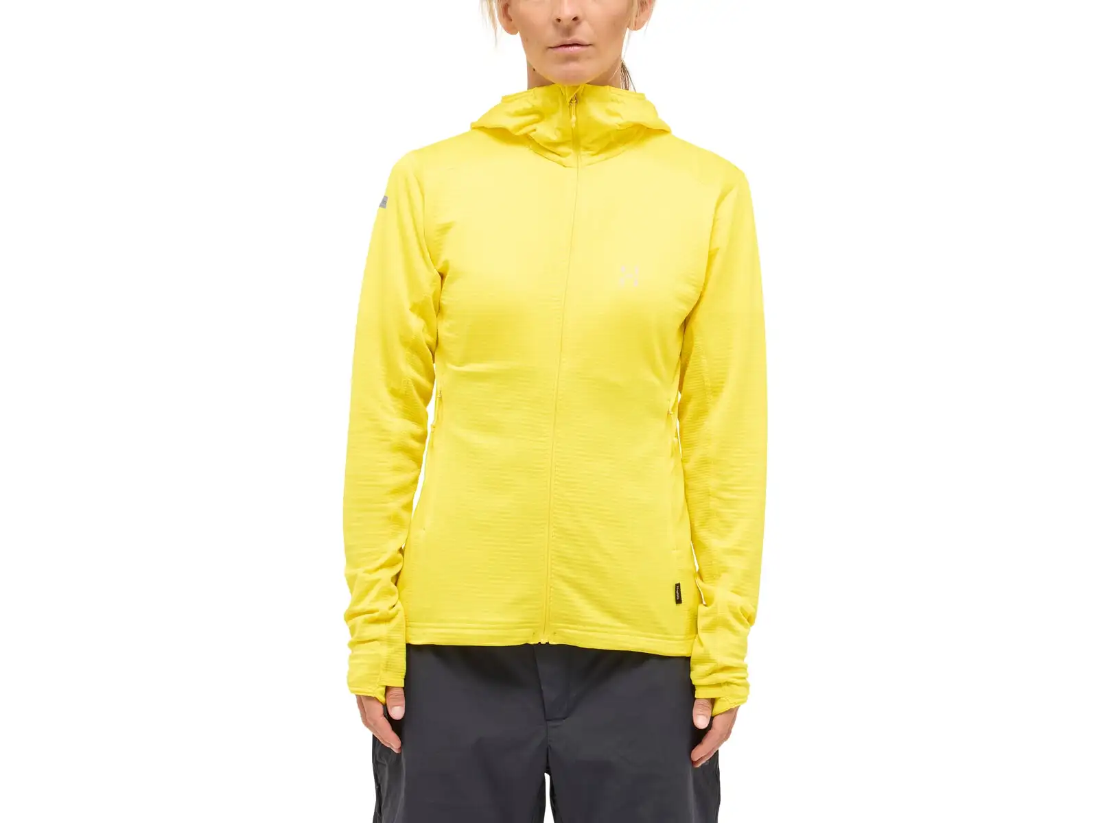 Haglöfs L.I.M Mid Multi Hood women's hoodie yellow