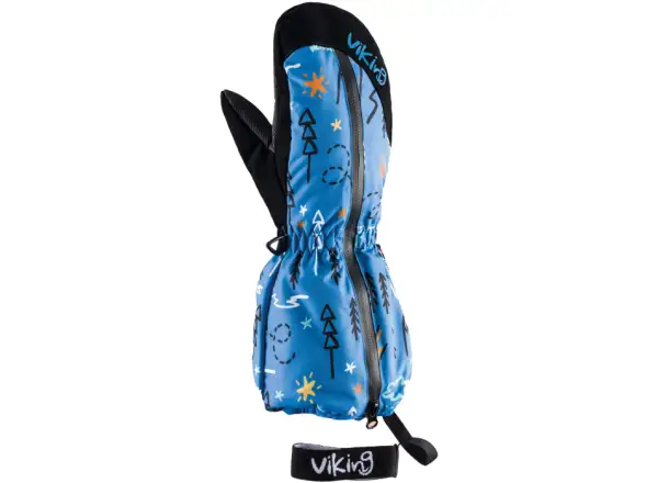 Viking Snoppy children's mittens Blue