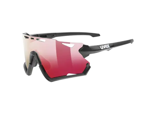 Uvex Sportstyle 228 set glasses Black Mat/Mirror Red Uni