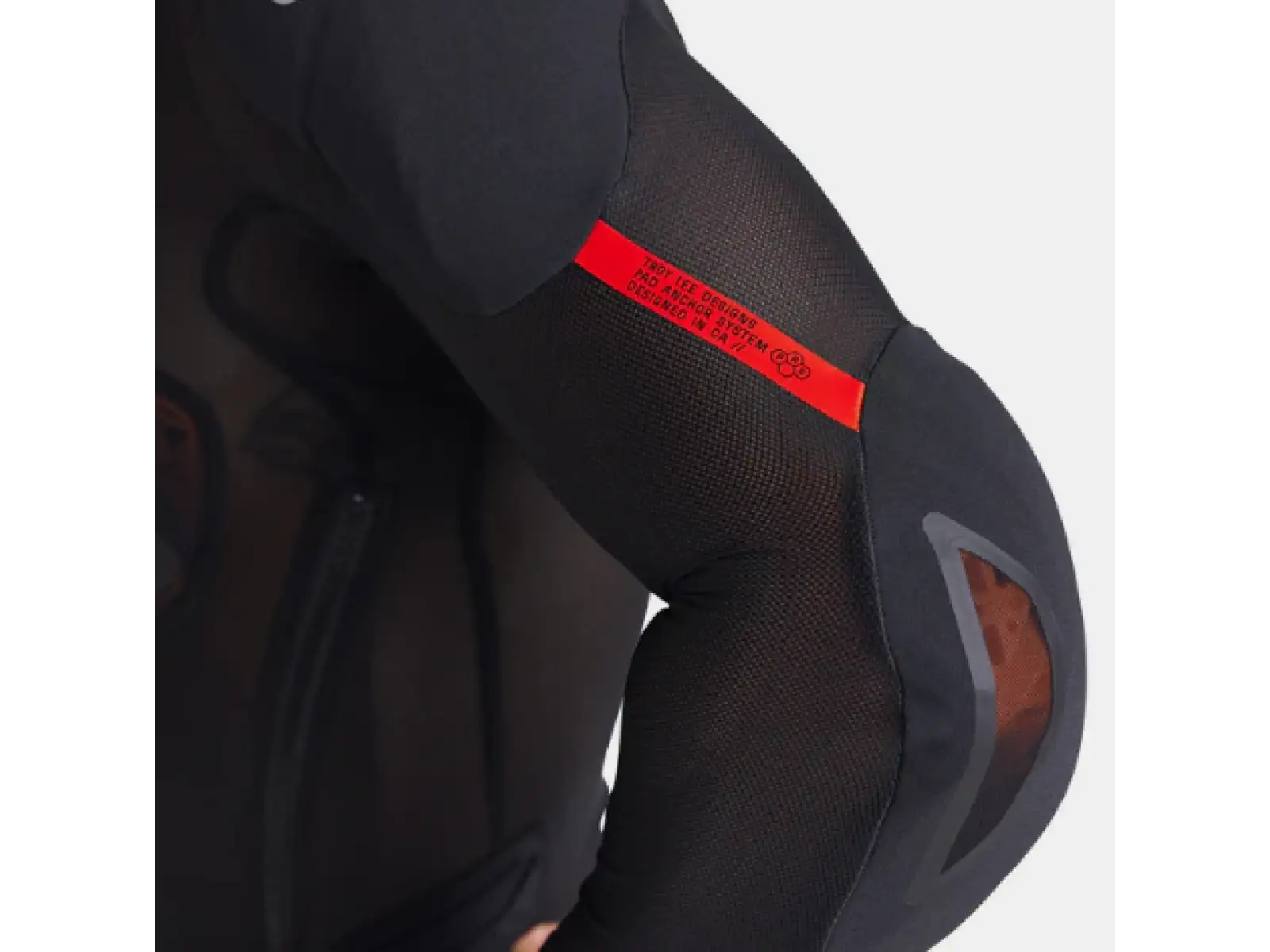 Troy Lee Designs Stage Ghost D3O Solid protective vest with long sleeves Black