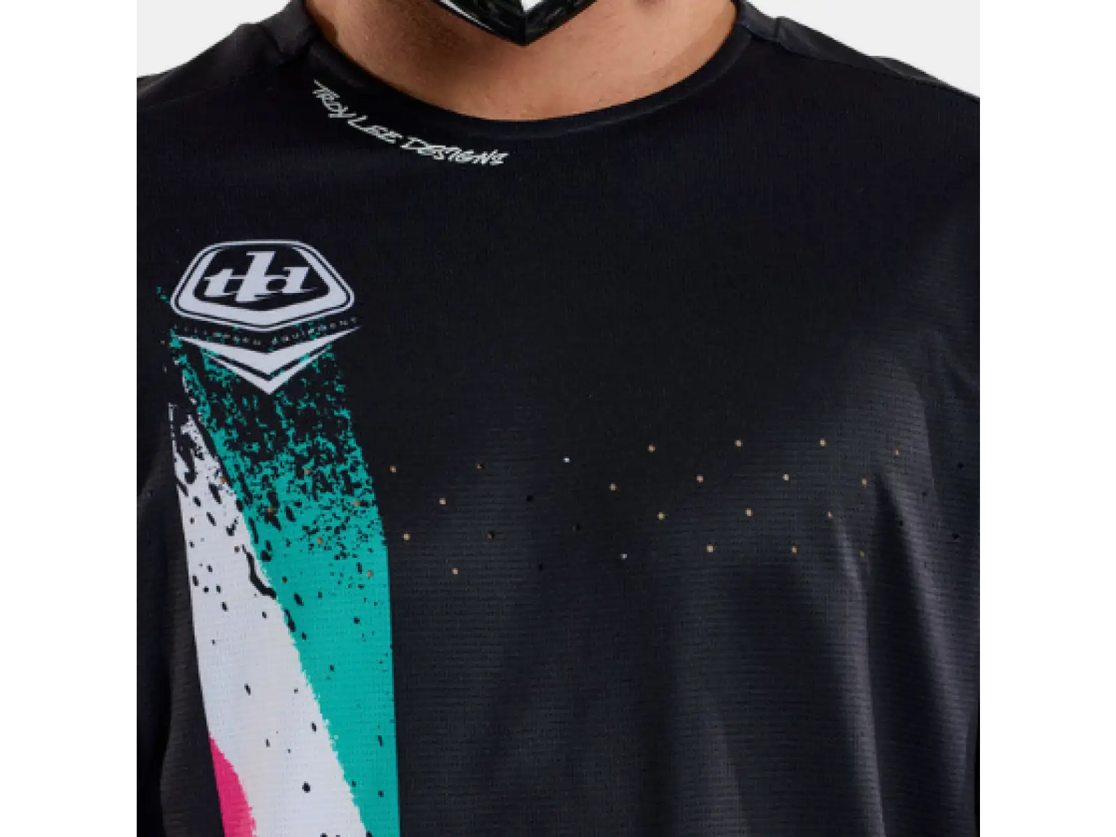 Troy Lee Designs Sprint Full Pull men's jersey long sleeve Black