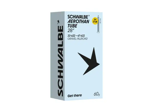 Schwalbe Tube AEROTHAN 33-47/622 SV17-AE, TPU, 60mm