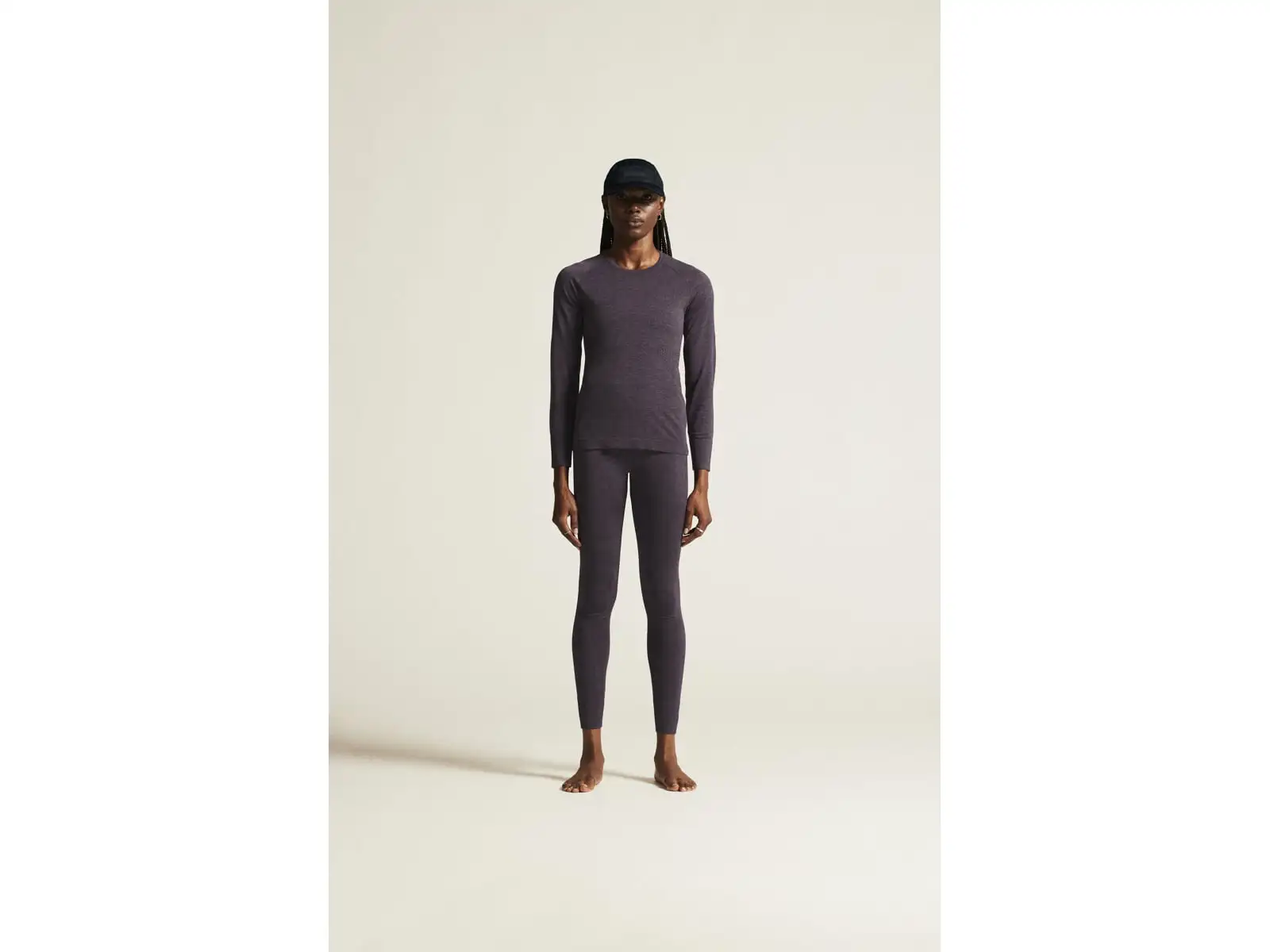 Craft Core Dry Active Comfort women's long sleeve t-shirt purple