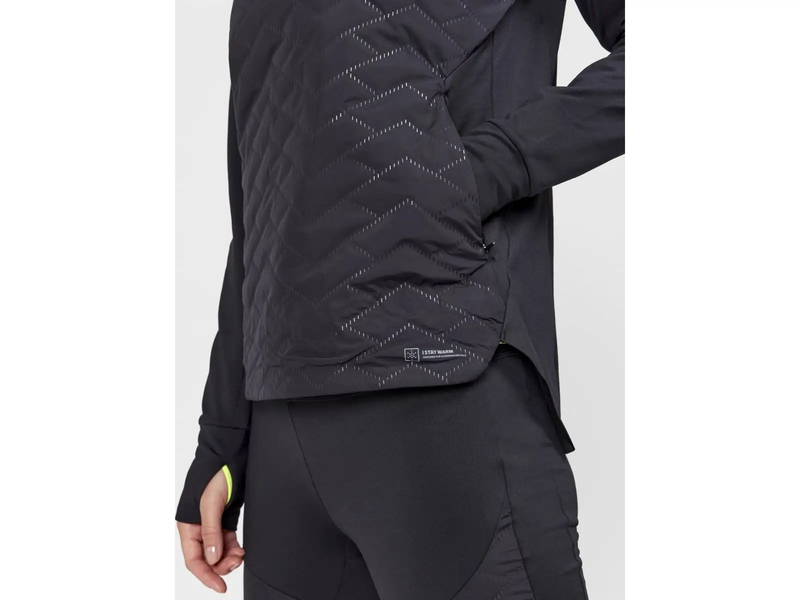 Craft ADV SubZ Sweater women's running jacket Black