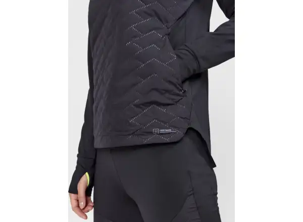 Craft ADV SubZ Sweater women's running jacket Black