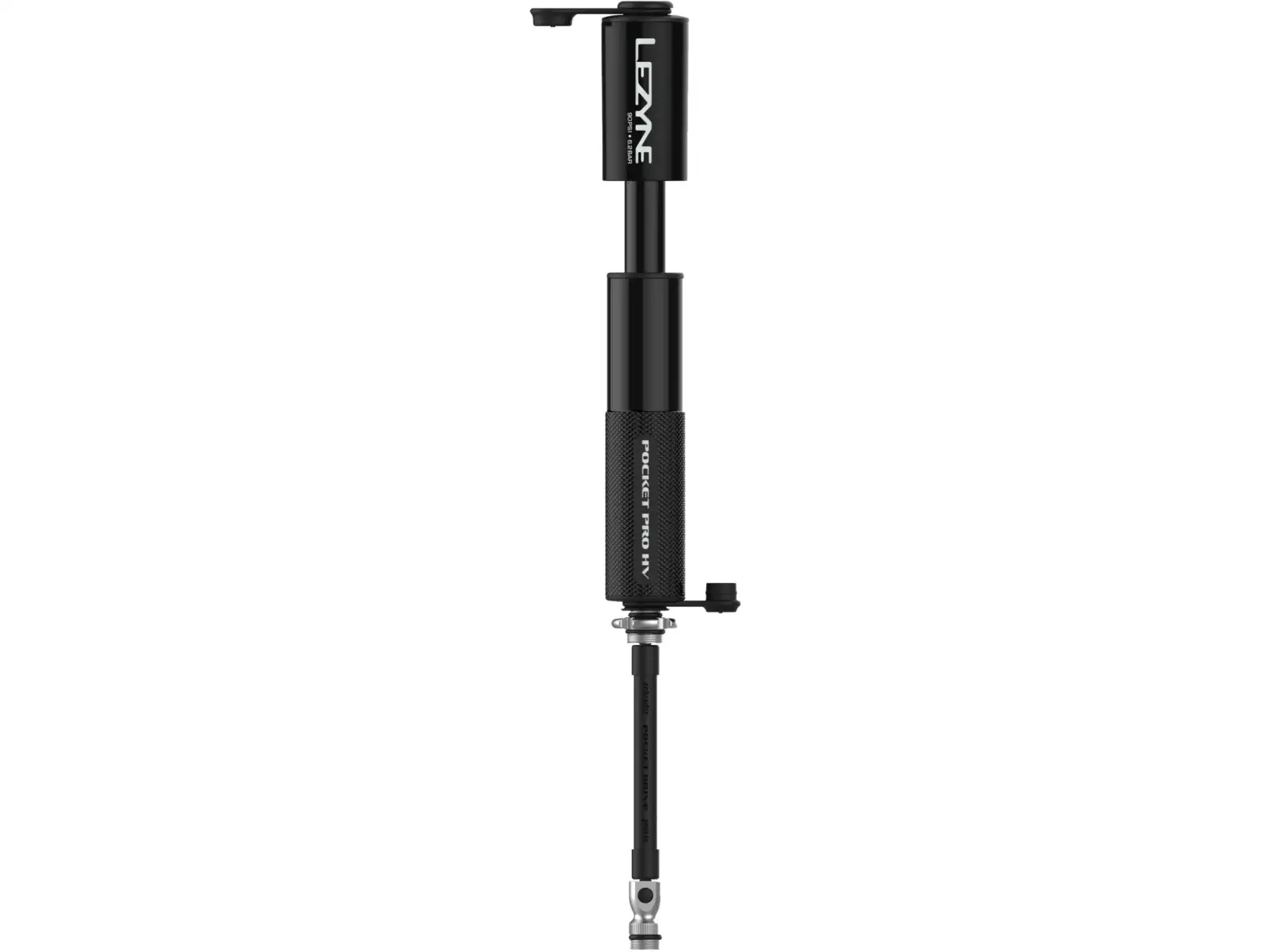 Lezyne Pocket Drive Pro HV pump Black Matte/Black Gloss