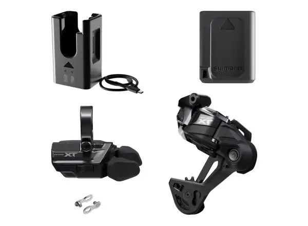 Shimano XT RD-M8250-SGS, SW-M8250-R, BT-DN320, EC-DN100, SM-CN910-12 Upgrade set