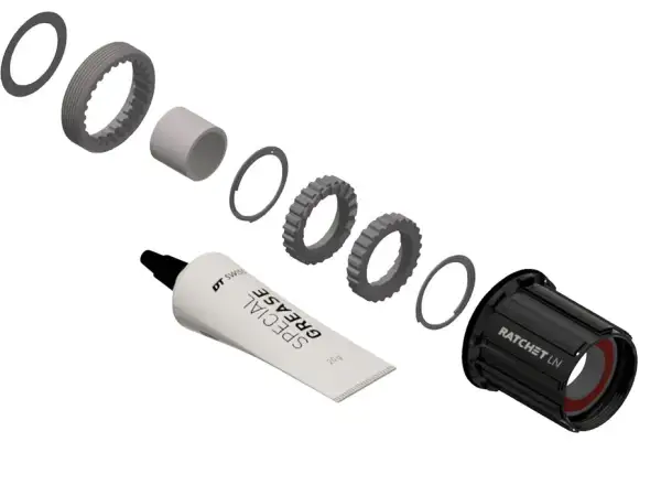 DT SWISS KIT Shimano Road HG 11 - conversion kit hub 3pawls to Ratchet LN