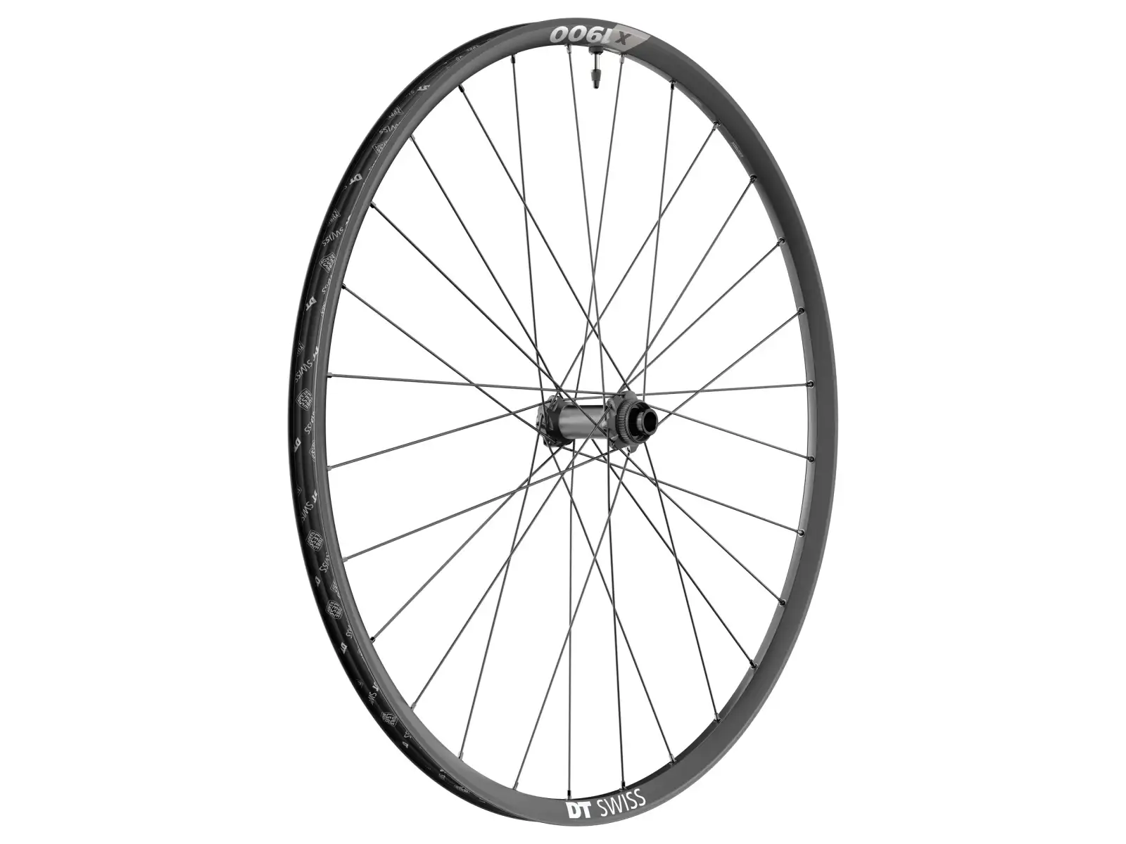 DT Swiss X 1900 Spline CL 25 mm 29" spoked wheels 15x100/12x142mm hub body Shimano HG