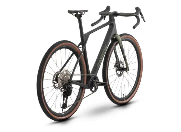 Raymon Soreno Ultra GRX Di2 gravel bike Carbon/Forest Green