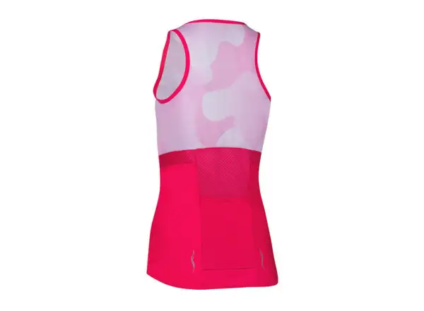 Etape Summer women's sleeveless jersey white/pink