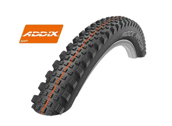 Schwalbe Rock Razor SuperG Addix Soft TLE SS 27.5x2.35" MTB tire kevlar black