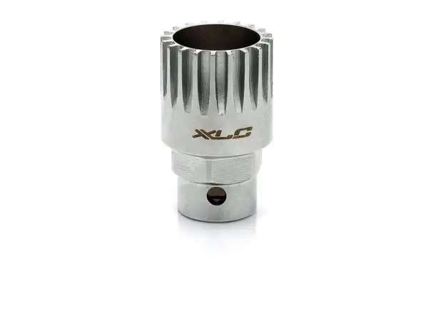 XLC TO-S05 tool for cartridge bottom bracket Shimano and ISIS silver