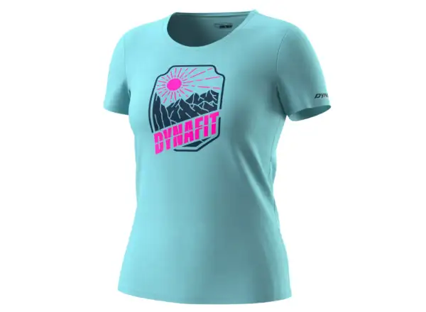 Dynafit Graphic Cotton women's T-shirt Marine Blue/Badge