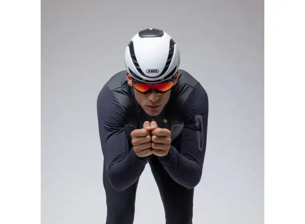 Alé R-EV1 Wool Speed men's winter cycling jacket Black