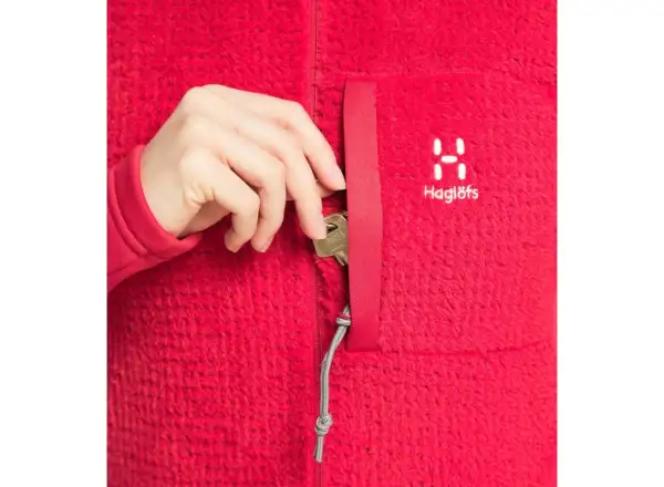 Haglöfs Touring Mid W women's sweatshirt red