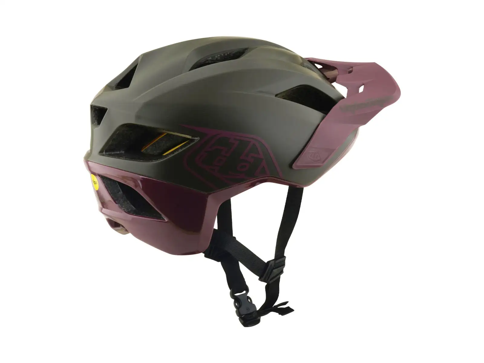Troy Lee Designs Flowline MIPS helmet Point Caper/Prune